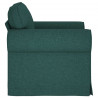 Sofa Ciemna zieleń 95 x 82 x 80 cm tkanina