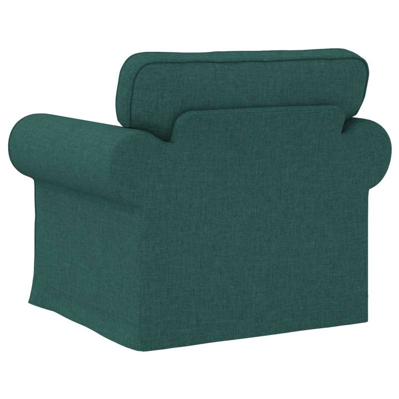 Sofa Ciemna zieleń 95 x 82 x 80 cm tkanina