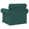 Sofa Ciemna zieleń 95 x 82 x 80 cm tkanina