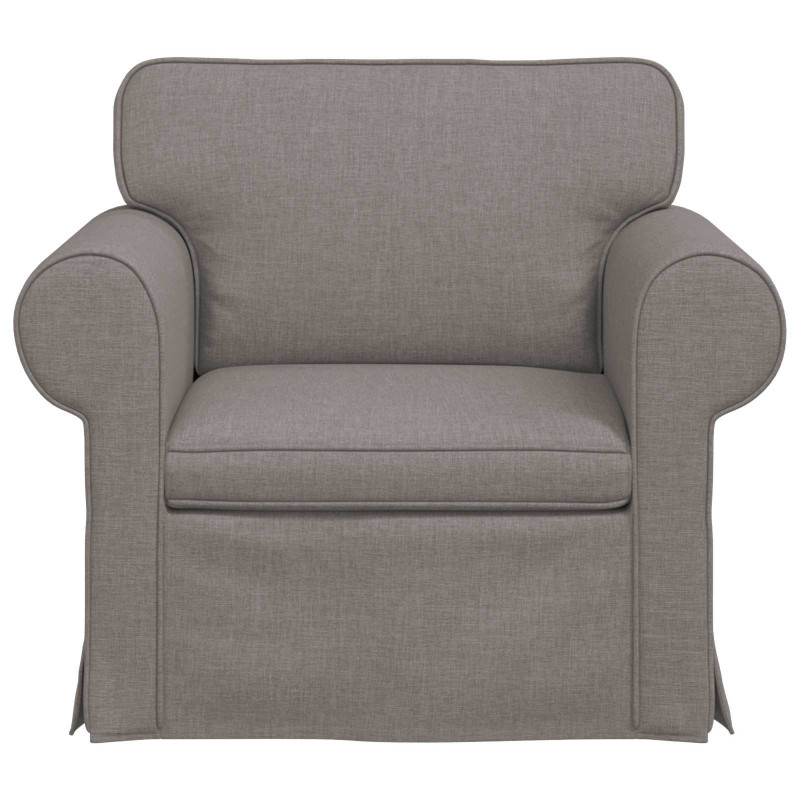 Sofa Ciemnoszary 95 x 82 x 80 cm tkanina