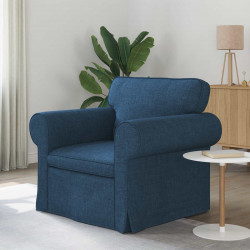 Sofa Niebieski 95 x 82 x 80 cm tkanina