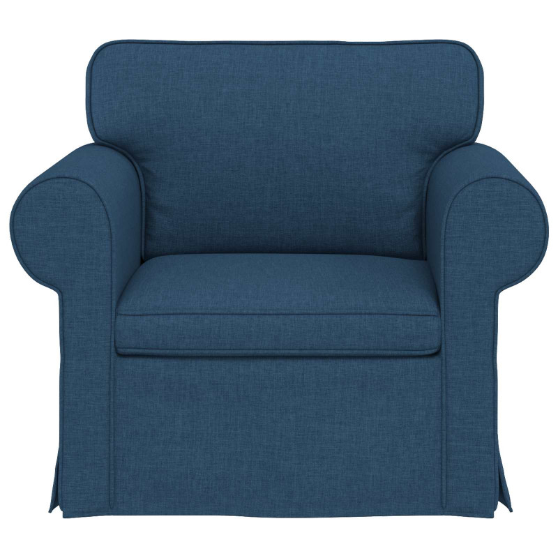 Sofa Niebieski 95 x 82 x 80 cm tkanina