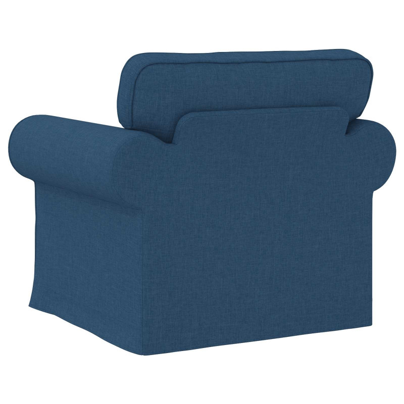 Sofa Niebieski 95 x 82 x 80 cm tkanina