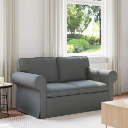 Sofa Ciemnoszary 155 x 82 x 80 cm tkanina