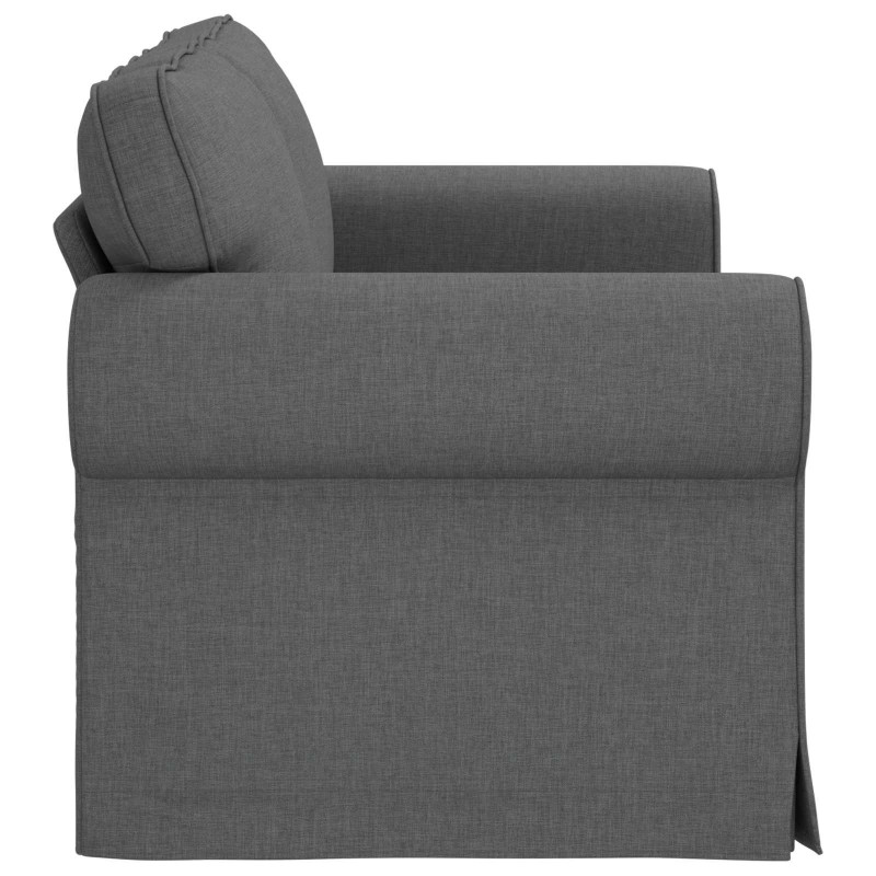 Sofa Ciemnoszary 155 x 82 x 80 cm tkanina