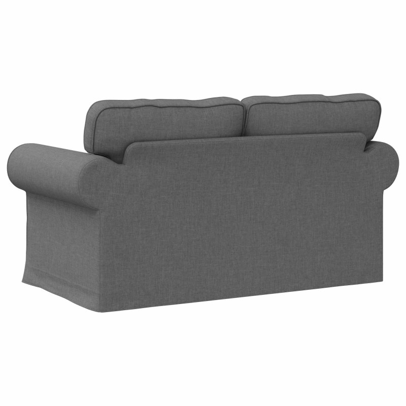 Sofa Ciemnoszary 155 x 82 x 80 cm tkanina