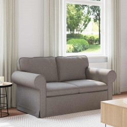 Sofa Ciemnoszary 155 x 82 x 80 cm tkanina