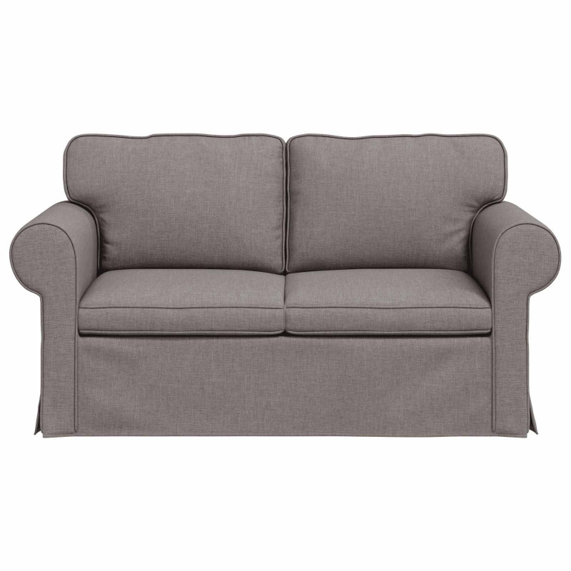 Sofa Ciemnoszary 155 x 82 x 80 cm tkanina