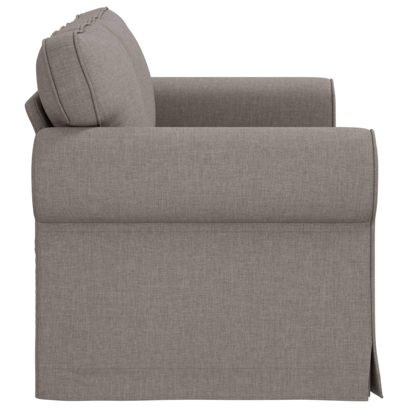 Sofa Ciemnoszary 155 x 82 x 80 cm tkanina