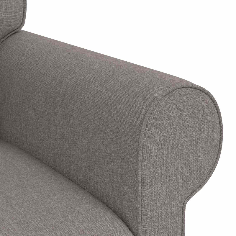 Sofa Ciemnoszary 155 x 82 x 80 cm tkanina