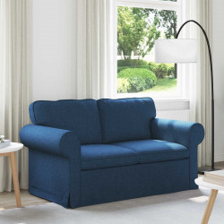 Sofa Niebieski 155 x 82 x 80 cm tkanina