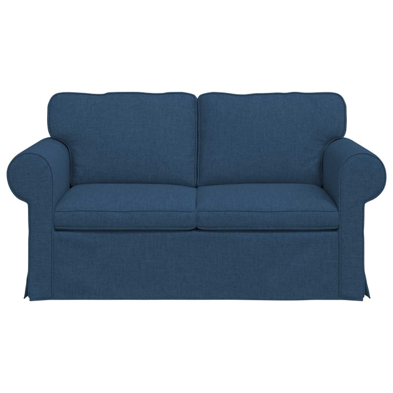 Sofa Niebieski 155 x 82 x 80 cm tkanina