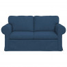 Sofa Niebieski 155 x 82 x 80 cm tkanina