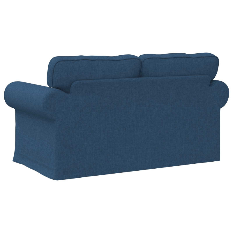 Sofa Niebieski 155 x 82 x 80 cm tkanina