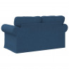 Sofa Niebieski 155 x 82 x 80 cm tkanina
