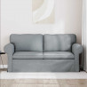 Sofa Jasnoszary 175 x 82 x 80 cm tkanina