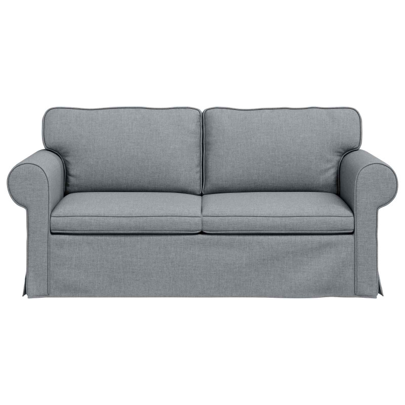 Sofa Jasnoszary 175 x 82 x 80 cm tkanina