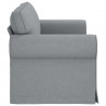 Sofa Jasnoszary 175 x 82 x 80 cm tkanina