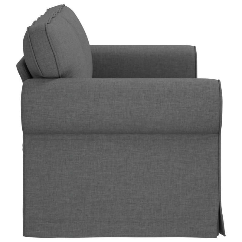 Sofa Ciemnoszary 175 x 82 x 80 cm tkanina