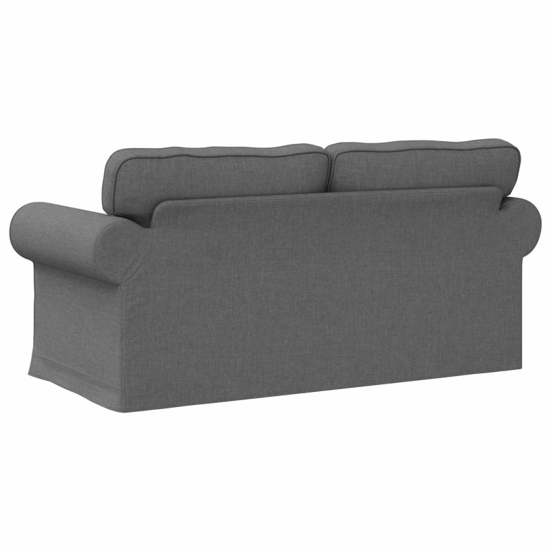 Sofa Ciemnoszary 175 x 82 x 80 cm tkanina