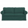 Sofa Ciemna zieleń 175 x 82 x 80 cm tkanina