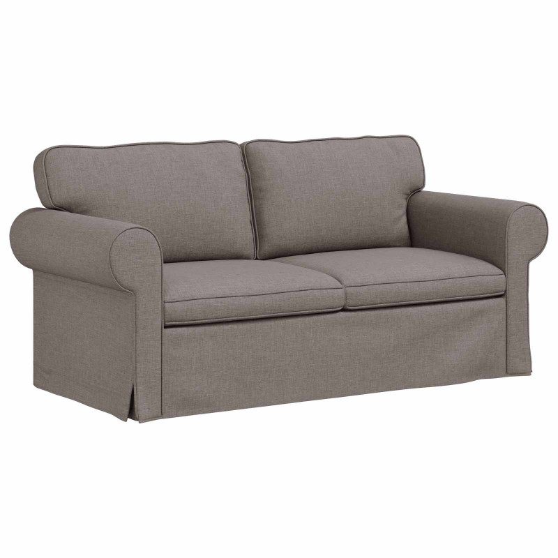 Sofa Ciemnoszary 175 x 82 x 80 cm tkanina
