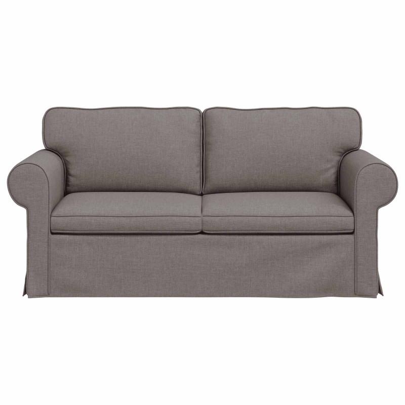 Sofa Ciemnoszary 175 x 82 x 80 cm tkanina