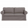 Sofa Ciemnoszary 175 x 82 x 80 cm tkanina