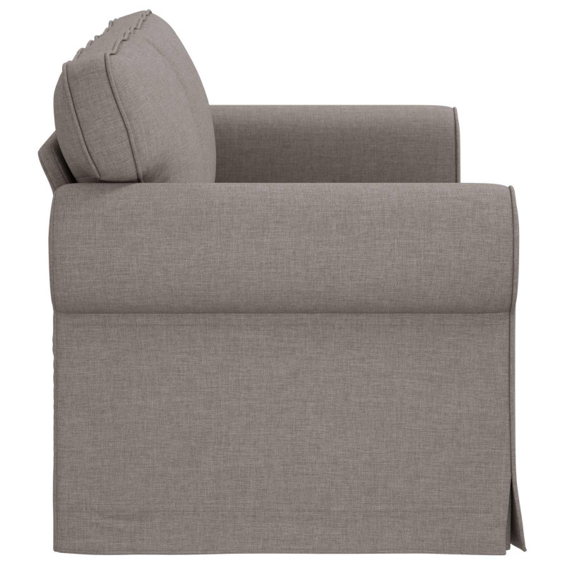 Sofa Ciemnoszary 175 x 82 x 80 cm tkanina
