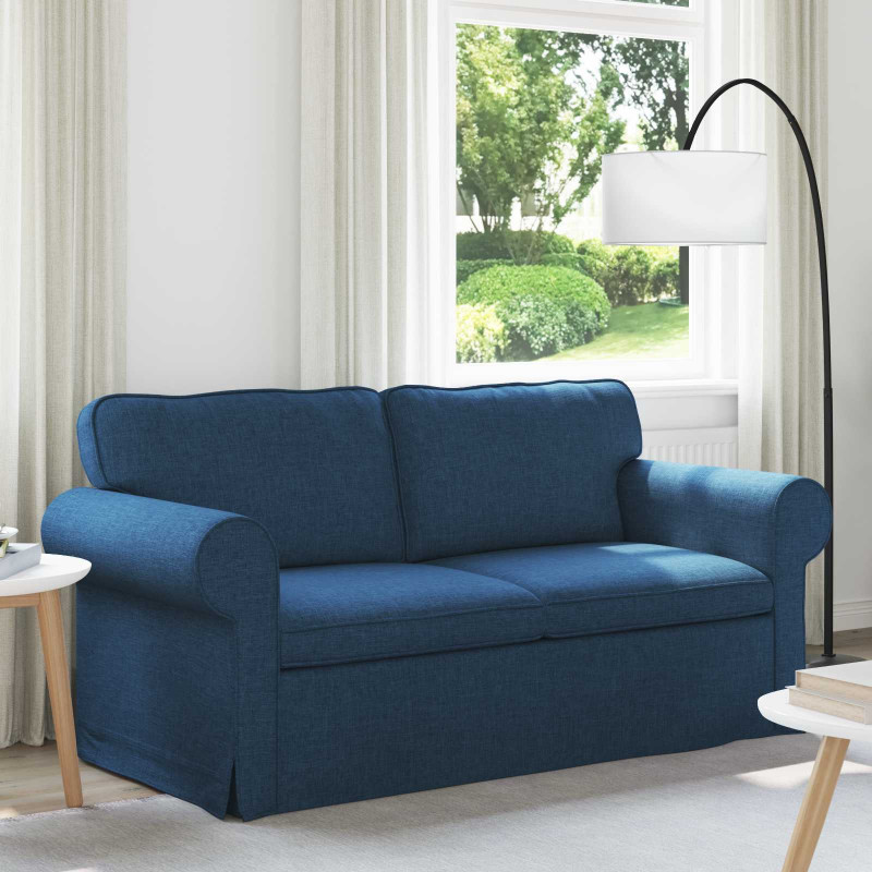 Sofa Niebieski 175 x 82 x 80 cm tkanina