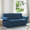 Sofa Niebieski 175 x 82 x 80 cm tkanina