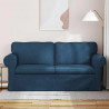 Sofa Niebieski 175 x 82 x 80 cm tkanina