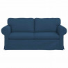 Sofa Niebieski 175 x 82 x 80 cm tkanina