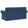 Sofa Niebieski 175 x 82 x 80 cm tkanina