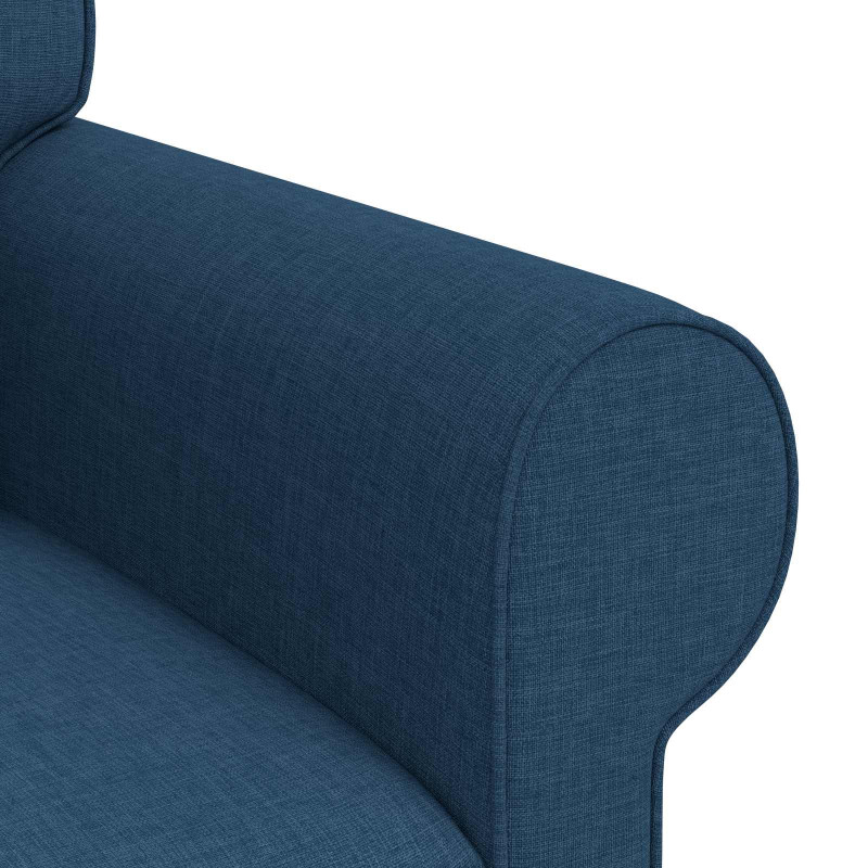Sofa Niebieski 175 x 82 x 80 cm tkanina