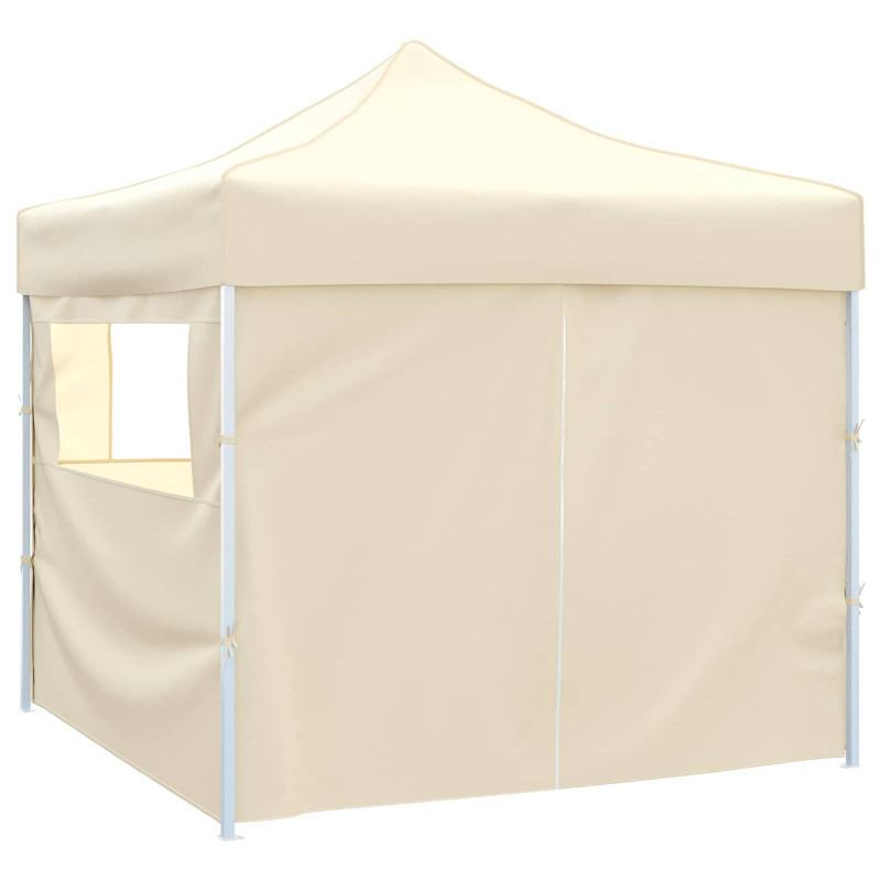 Namiot Imprezowy Kremowy 291 x 291 x 315 cm Materiał Oxford