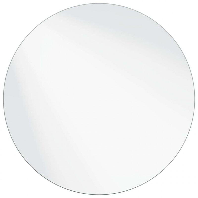 Lustro ścienne Okrągły Ø 60 cm szkło hartowane