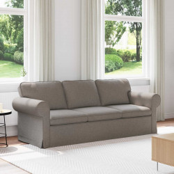 Sofa Ciemnoszary 215 x 82 x 80 cm tkanina
