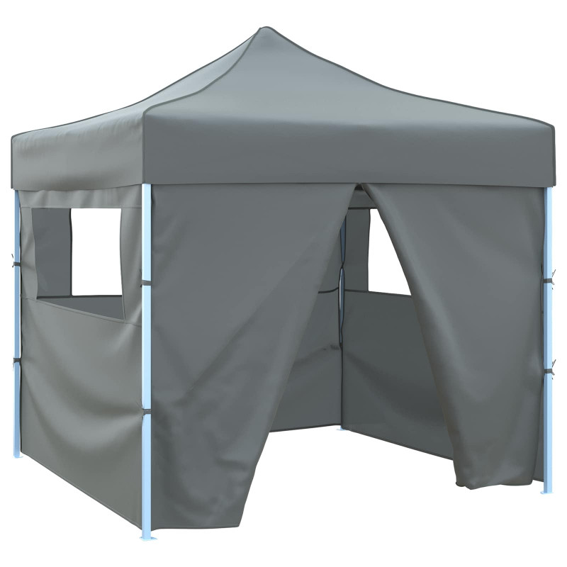 Namiot Imprezowy Antracyt 291 x 291 x 315 cm Materiał Oxford