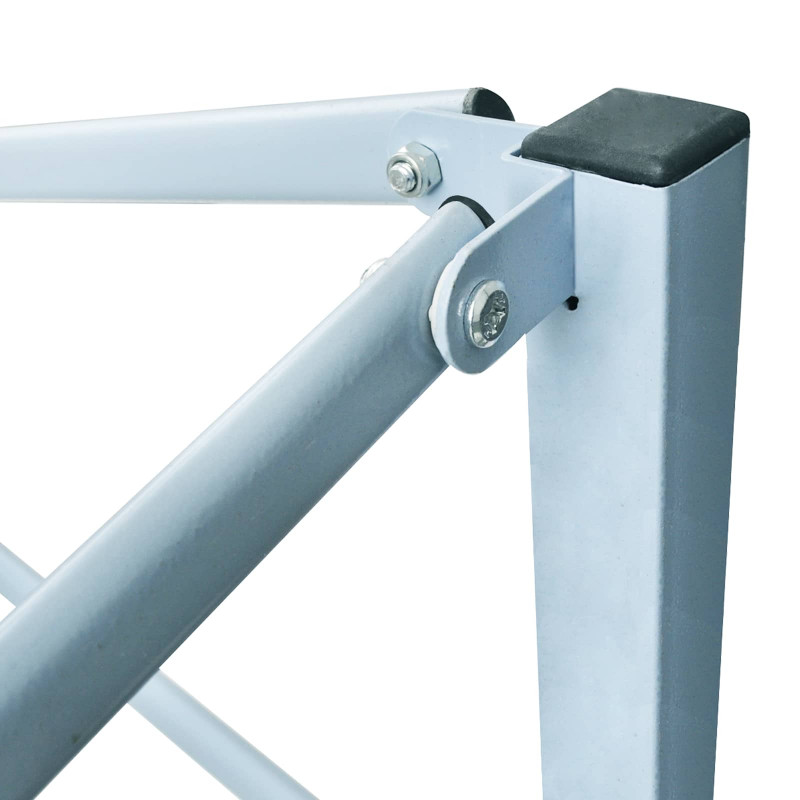 Namiot Imprezowy Antracyt 291 x 291 x 315 cm Materiał Oxford
