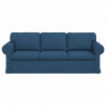Sofa Niebieski 215 x 82 x 80 cm tkanina