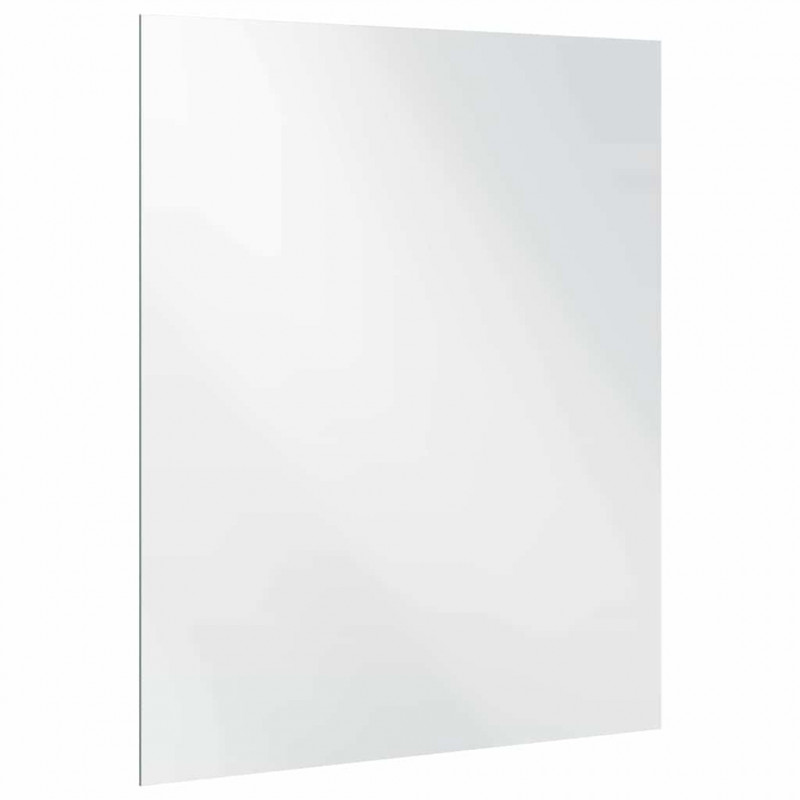 Lustro ścienne Prostokątny 50 x 60 cm szkło hartowane