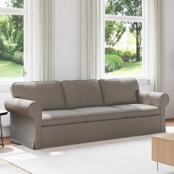 Sofa Ciemnoszary 245 x 82 x 80 cm tkanina