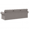 Sofa Ciemnoszary 245 x 82 x 80 cm tkanina