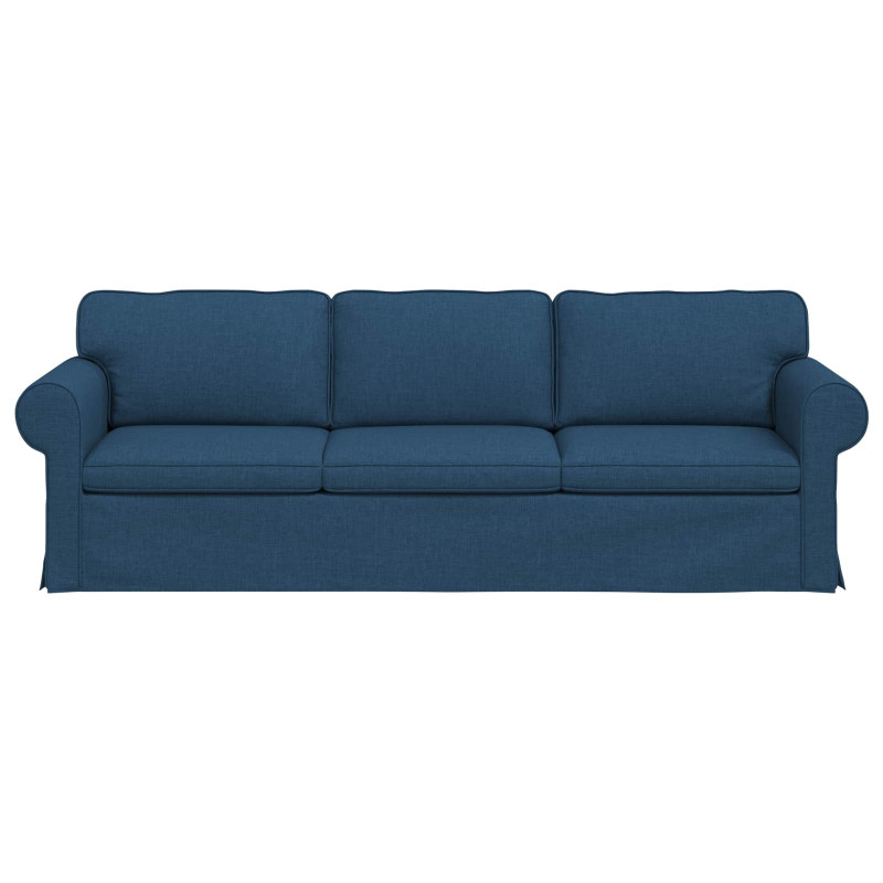 Sofa Niebieski 245 x 82 x 80 cm tkanina