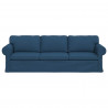 Sofa Niebieski 245 x 82 x 80 cm tkanina
