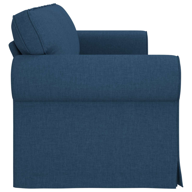 Sofa Niebieski 245 x 82 x 80 cm tkanina