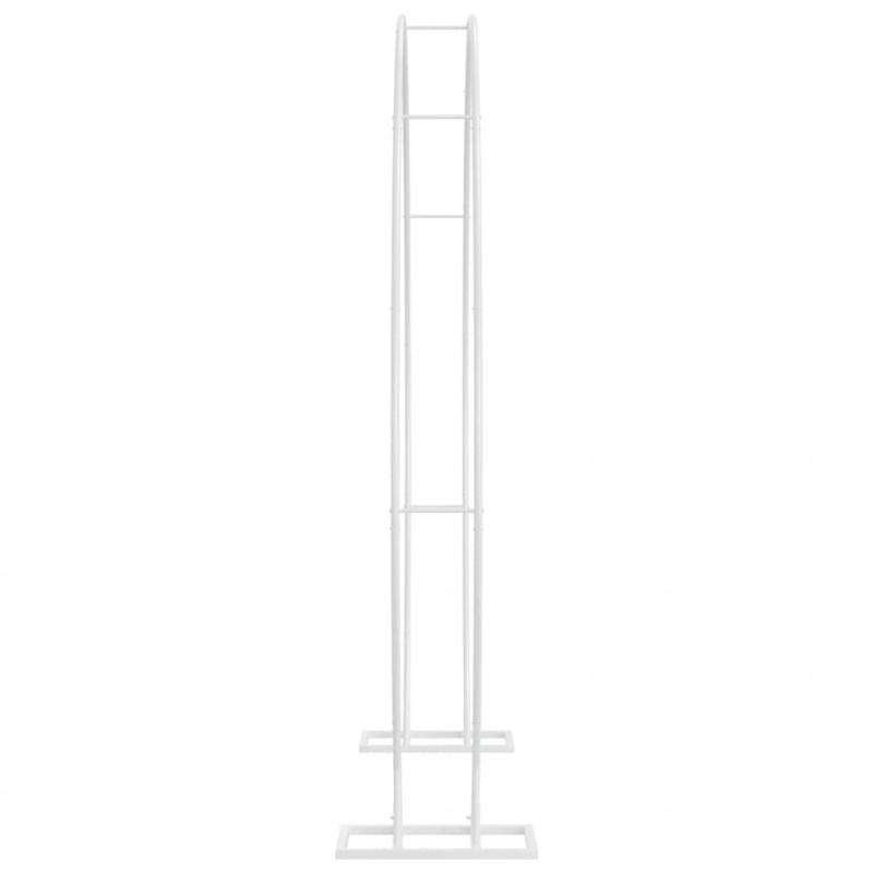 Łuk Ślubny Biały 220 x 45 x 200 cm Stal