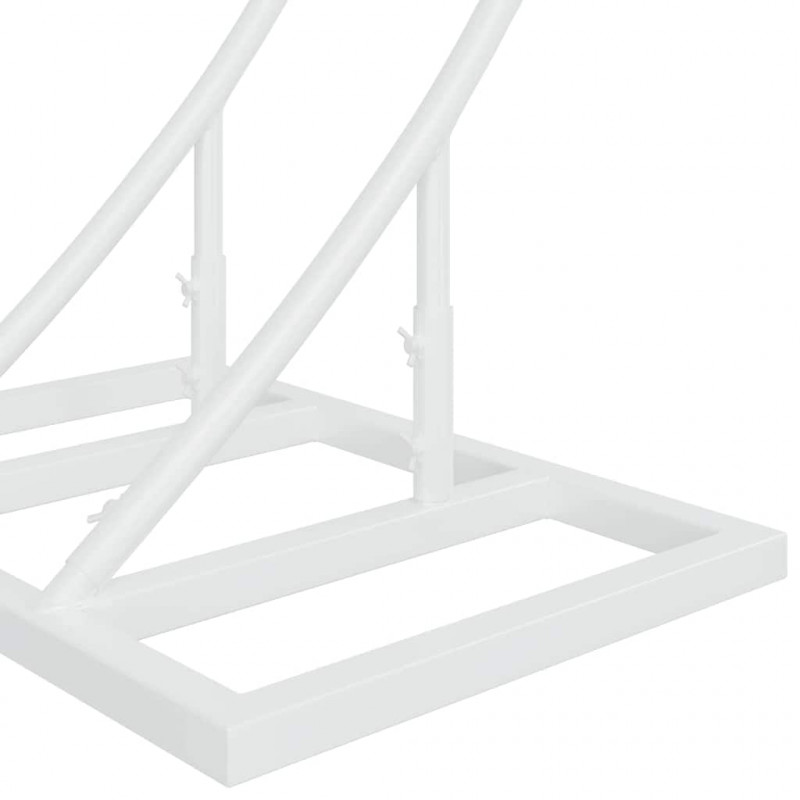 Łuk Ślubny Biały 220 x 45 x 200 cm Stal