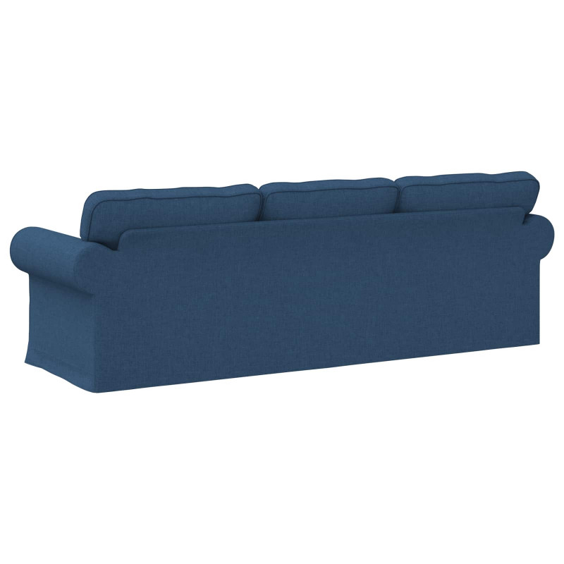Sofa Niebieski 245 x 82 x 80 cm tkanina